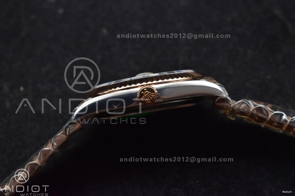 Gray ARF Weight) DateJust RG (Gain Best Steel Jubilee Dial SH3235 SS Green 1:1 126333 904L Bracelet SS Roman 41 RG Edition on 1107